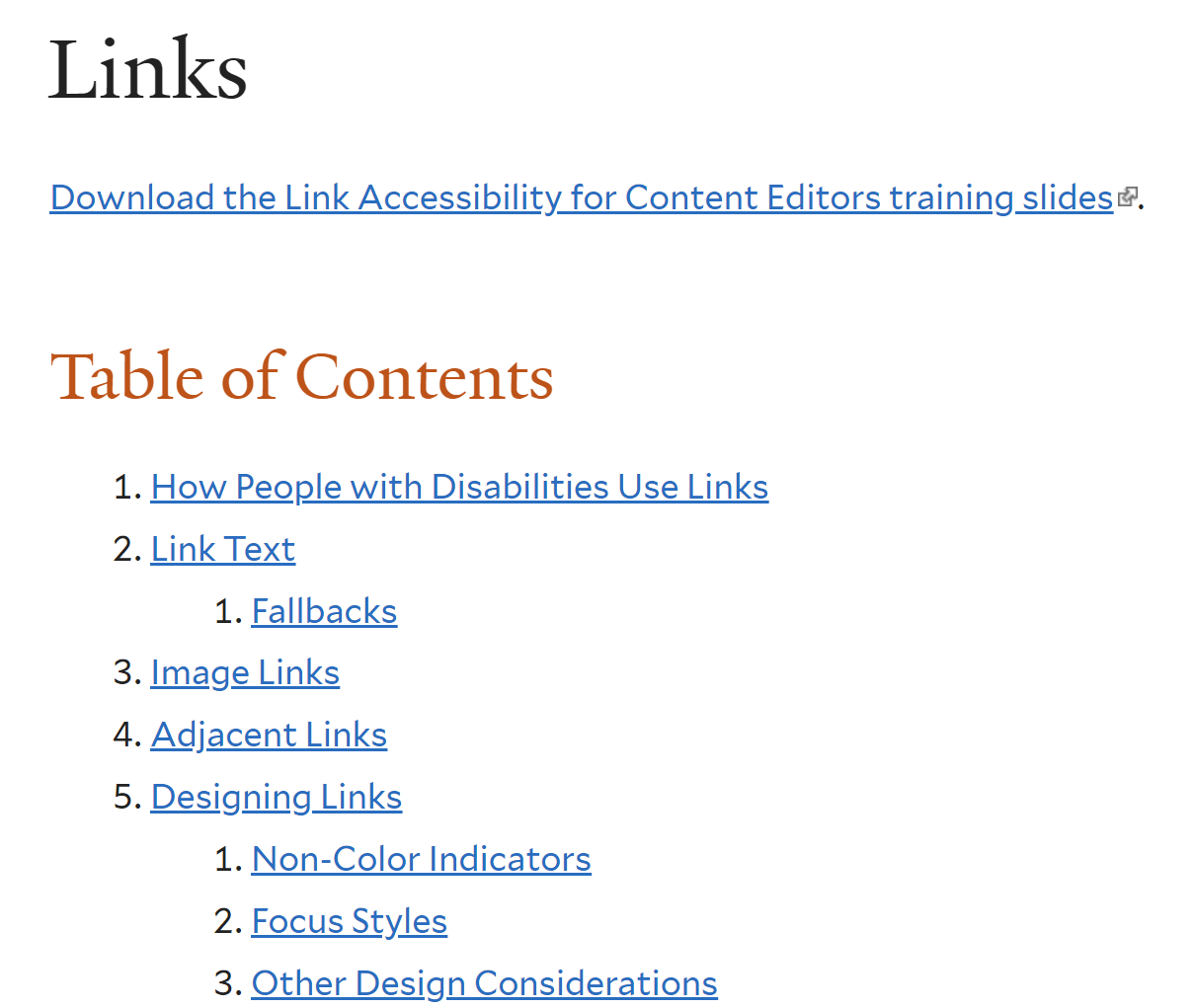 website from Yale University