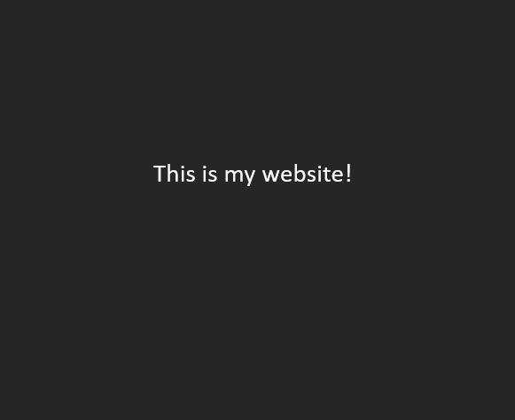 snippet of simple text